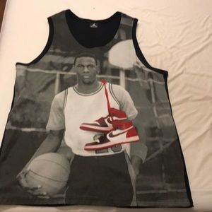 Jordan throwback tank top